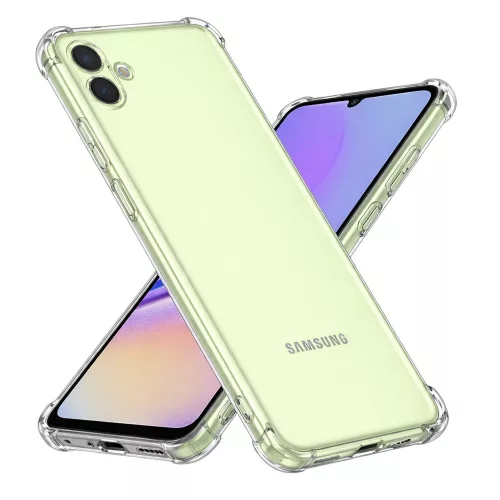 Techsuit - Shockproof Átlátszó Ütésálló Szilikon tok - Samsung Galaxy A05 - Átlátszó