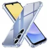 Techsuit - Shockproof Átlátszó Ütésálló Szilikon tok - Samsung Galaxy A15 4G / A15 5G - Átlátszó
