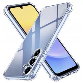   Techsuit - Shockproof Átlátszó Ütésálló Szilikon tok - Samsung Galaxy A15 4G / A15 5G - Átlátszó