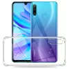 Techsuit - Shockproof Átlátszó Ütésálló Szilikon tok - Huawei P30 Lite / P30 Lite New Edition - Átlátszó
