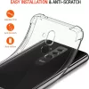 Techsuit - Shockproof Átlátszó Ütésálló Szilikon tok - Huawei Mate 20 Lite - Átlátszó