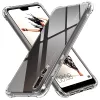 Techsuit - Shockproof Átlátszó Ütésálló Szilikon tok - Huawei P20 Pro - Átlátszó