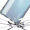 Techsuit - Shockproof Átlátszó Ütésálló Szilikon tok - Oppo Reno4 Lite - Átlátszó