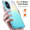 Techsuit - Shockproof Átlátszó Ütésálló Szilikon tok - Oppo A98 5G - Átlátszó