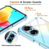 Techsuit - Shockproof Átlátszó Ütésálló Szilikon tok - Oppo A98 5G - Átlátszó