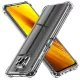 Techsuit - Shockproof Átlátszó Ütésálló Szilikon tok - Xiaomi Poco X3 / Poco X3 NFC / Poco X3 Pro - Átlátszó