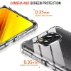 Techsuit - Shockproof Átlátszó Ütésálló Szilikon tok - Xiaomi Poco X3 / Poco X3 NFC / Poco X3 Pro - Átlátszó