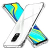 Techsuit - Shockproof Átlátszó Ütésálló Szilikon tok - Xiaomi Redmi Note 9S / Note 9 Pro / Note 9 Pro Max - Átlátszó