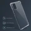 Techsuit - Shockproof Átlátszó Ütésálló Szilikon tok - Xiaomi Redmi 10 / Redmi 10 2022 - Átlátszó