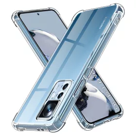   Techsuit - Shockproof Átlátszó Ütésálló Szilikon tok - Xiaomi 12T / 12T Pro - Átlátszó