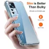 Techsuit - Shockproof Átlátszó Ütésálló Szilikon tok - Xiaomi 12T / 12T Pro - Átlátszó