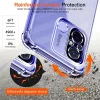 Techsuit - Shockproof Átlátszó Ütésálló Szilikon tok - Xiaomi Redmi 12C - Átlátszó