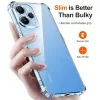 Techsuit - Shockproof Átlátszó Ütésálló Szilikon tok - Xiaomi Redmi 12 4G / 12 5G - Átlátszó