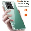 Techsuit - Shockproof Átlátszó Ütésálló Szilikon tok - Xiaomi 13T / 13T Pro - Átlátszó