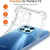 Techsuit - Shockproof Átlátszó Ütésálló Szilikon tok - Honor X6 / X8 5G / 70 Lite - Átlátszó