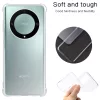 Techsuit - Shockproof Átlátszó Ütésálló Szilikon tok - Honor Magic5 Lite - Átlátszó