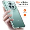 Techsuit - Shockproof Átlátszó Ütésálló Szilikon tok - Honor Magic5 Pro - Átlátszó
