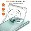 Techsuit - Shockproof Átlátszó Ütésálló Szilikon tok - Honor Magic5 Pro - Átlátszó