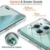 Techsuit - Shockproof Átlátszó Ütésálló Szilikon tok - Honor Magic5 Pro - Átlátszó