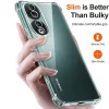 Techsuit - Shockproof Átlátszó Ütésálló Szilikon tok - Honor 90 - Átlátszó