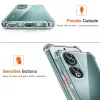 Techsuit - Shockproof Átlátszó Ütésálló Szilikon tok - Honor 90 - Átlátszó