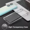 Techsuit - Shockproof Átlátszó Ütésálló Szilikon tok - Honor 90 Pro - Átlátszó