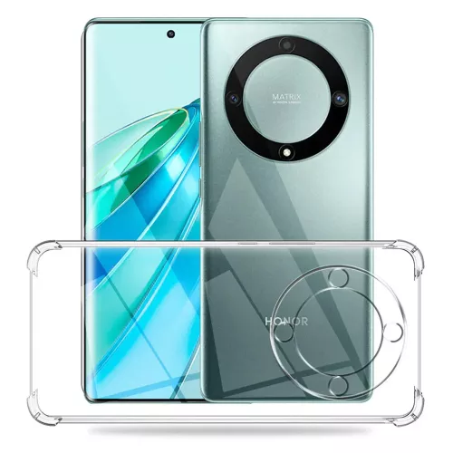 Techsuit - Shockproof Átlátszó Ütésálló Szilikon tok - Honor X9a - Átlátszó
