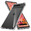 Techsuit - Shockproof Átlátszó Ütésálló Szilikon tok - Google Pixel 6 - Átlátszó