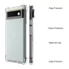 Techsuit - Shockproof Átlátszó Ütésálló Szilikon tok - Google Pixel 6 Pro - Átlátszó