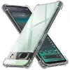 Techsuit - Shockproof Átlátszó Ütésálló Szilikon tok - Google Pixel 6a - Átlátszó