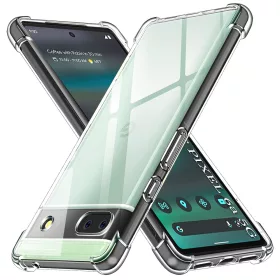   Techsuit - Shockproof Átlátszó Ütésálló Szilikon tok - Google Pixel 6a - Átlátszó