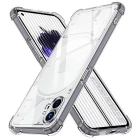   Techsuit - Shockproof Átlátszó Ütésálló Szilikon tok - Nothing Phone (1) - Átlátszó