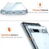 Techsuit - Shockproof Átlátszó Ütésálló Szilikon tok - Google Pixel 7a - Átlátszó