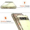 Techsuit - Shockproof Átlátszó Ütésálló Szilikon tok - Google Pixel 8 Pro - Átlátszó