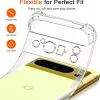 Techsuit - Shockproof Átlátszó Ütésálló Szilikon tok - Google Pixel 8 Pro - Átlátszó