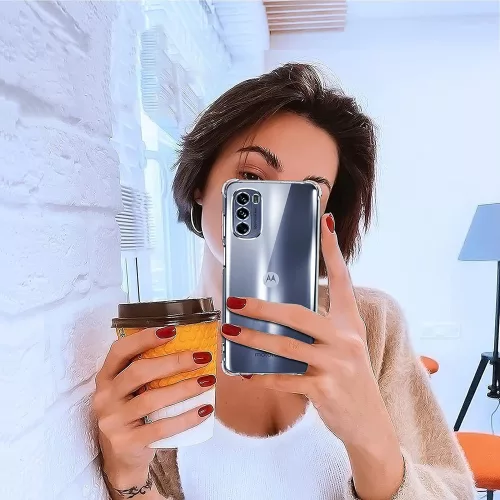 Techsuit - Shockproof Átlátszó Ütésálló Szilikon tok - Motorola Moto G31 / Moto G41 - Átlátszó