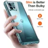 Techsuit - Shockproof Átlátszó Ütésálló Szilikon tok - Motorola Moto G72 - Átlátszó
