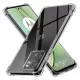 Techsuit - Shockproof Átlátszó Ütésálló Szilikon tok - Motorola Edge 40 / Edge (2023) - Átlátszó