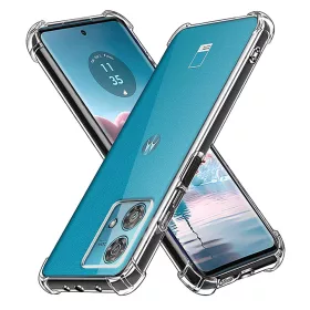   Techsuit - Shockproof Átlátszó Ütésálló Szilikon tok - Motorola Edge 40 Neo - Átlátszó