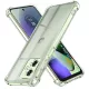 Techsuit - Shockproof Átlátszó Ütésálló Szilikon tok - Motorola Moto G54 - Átlátszó