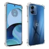 Techsuit - Shockproof Átlátszó Ütésálló Szilikon tok - Motorola Moto G54 - Átlátszó