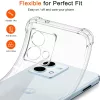 Techsuit - Shockproof Átlátszó Ütésálló Szilikon tok - Motorola Moto G84 - Átlátszó