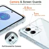 Techsuit - Shockproof Átlátszó Ütésálló Szilikon tok - Motorola Moto G84 - Átlátszó