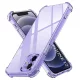 Techsuit - Shockproof Átlátszó Ütésálló Szilikon tok - iPhone 12 - Átlátszó