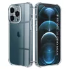 Techsuit - Shockproof Átlátszó Ütésálló Szilikon tok - iPhone 12 Pro Max - Átlátszó