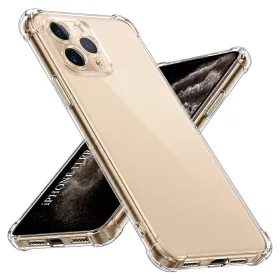   Techsuit - Shockproof Átlátszó Ütésálló Szilikon tok - iPhone 11 Pro - Átlátszó