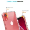 Techsuit - Shockproof Átlátszó Ütésálló Szilikon tok - iPhone XR - Átlátszó