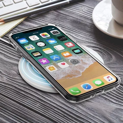 Techsuit - Shockproof Átlátszó Ütésálló Szilikon tok - iPhone XR - Átlátszó