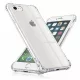 Techsuit - Shockproof Átlátszó Ütésálló Szilikon tok - iPhone 7 / iPhone 8 / iPhone SE 2, SE 2020 / iPhone SE 3, SE 2022 - Átlátszó