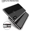 Techsuit - Shockproof Átlátszó Ütésálló Szilikon tok - iPhone X / iPhone XS - Átlátszó
